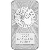 The Perth Mint: Sztabka 1 uncja Srebra LBMA GD Refiner 