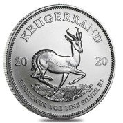 Krugerrand 1 uncja Srebra 2020