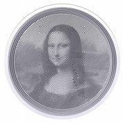 Tokelau: Icon Mona Lisa 1 uncja Srebra 2021