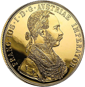 4 Dukaty Austriackie 1915 „Czworak"