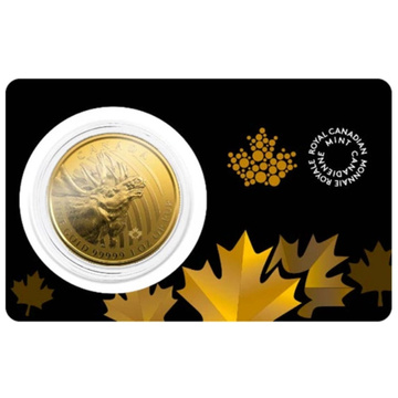 Златна монета Зовът на природата: Златен лос 1 унция злато 2019