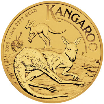 Australijski Kangur 1/4 uncji Złota 2025