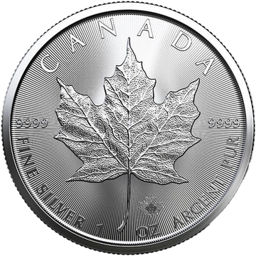 Kanadyjski Liść Klonowy 1 uncja Srebra 2022