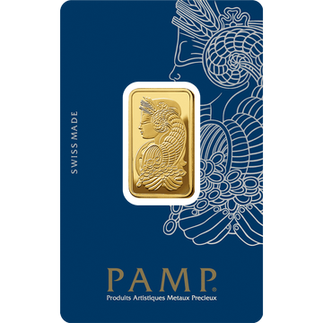 Златно кюлче PAMP Lady Fortuna Veriscan 1/2 унция злато