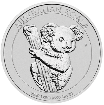 Koala 1000 gramów Srebra 2020