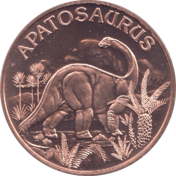 Apatosaurus 1 uncja Miedzi