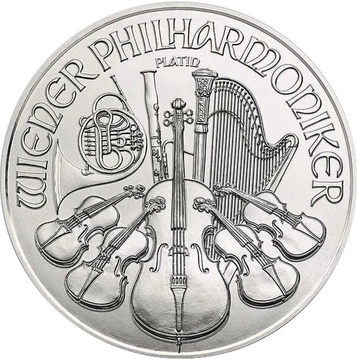 Wiedeński Filharmonik 1 uncja Platyny 2019