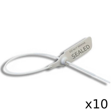 Plomba transportowa samochodowa (plastikowa) 10 sztuk