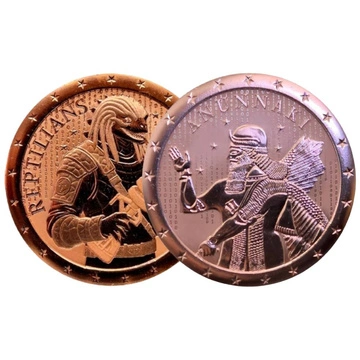 Aliens in UFO Medal Set 2 x 1 oz Copper 2026