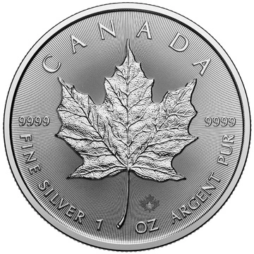 Kanadyjski Liść Klonowy 1 uncja Srebra 2026