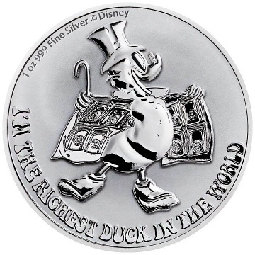 Niue: Disney - Scrooge McDuck 1 uncja Srebra 2022
