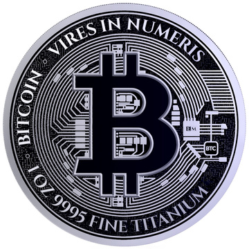 Bitcoin 1 unce Titanu 2026