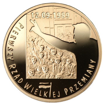 První vláda Velké změny 200 zł zlato 2009 Proof