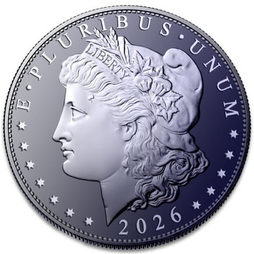 Morgan Dollar 1 Unce Titanu 2026