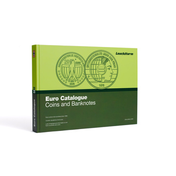 Leuchtturm - Katalog euromincí a eurobankovek 2025 anglicky