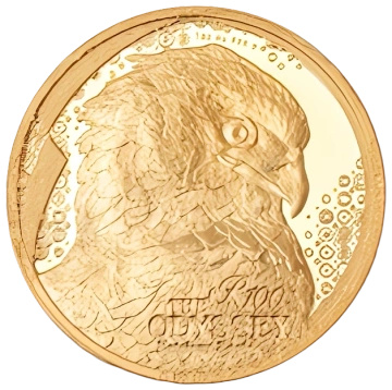 The Odyssey of the Sky: Orel Bateleur 1/4 unce zlata Proof 2025