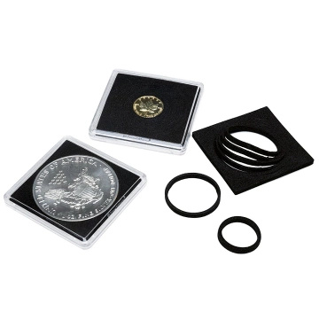 Leuchtturm - Quadrum 16-41 mm coin capsules (pack of 10)