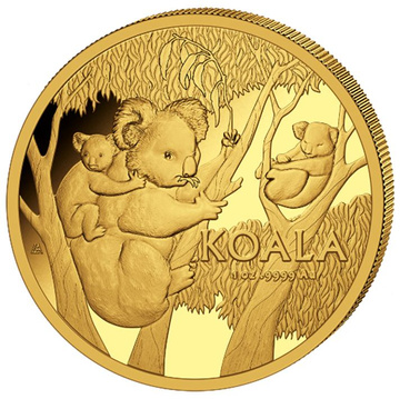 Austrálie – Koala 1 unce zlata 2026