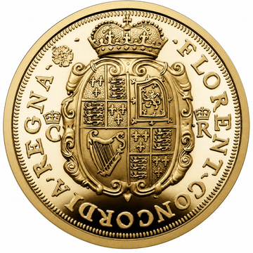 Zlatá mince Half Sovereign Juxon Medal 2025 Proof