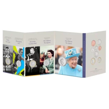 Sada 13 mincí Velká Británie 2022