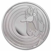Samoa: Looney Tunes - Daffy Duck 1 unce stříbra 2022