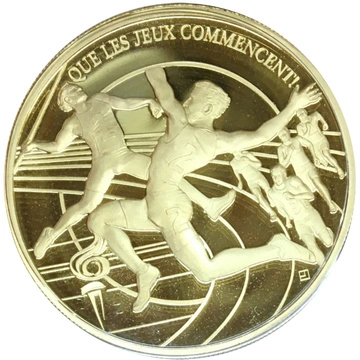 Zlatá mince Singapur: Countdown to Tokyo 1 unce zlata 2020 Proof
