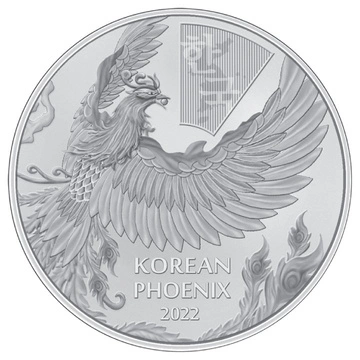 Korean Phoenix 1 unce stříbra 2022