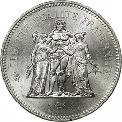 Francie 50 FRANKŮ Různé ročníky