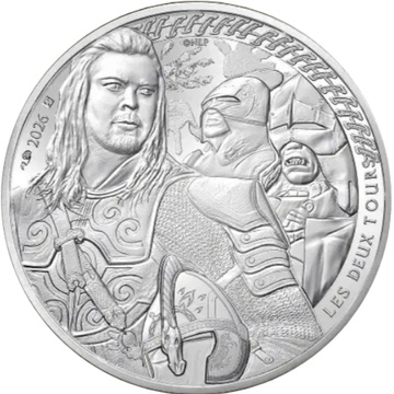 Stříbrná mince Lord of the Rings: Éomer against the Uruk-hai Stříbro Ag. 333 10 Euro 2026