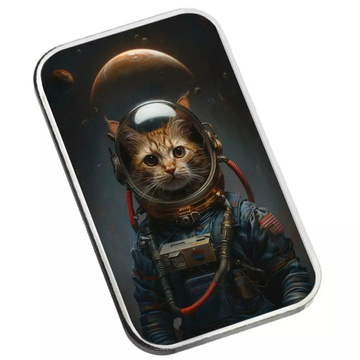 The Holy Land Mint - Human Cats - Cosmo kolorovaná 1 unce Stříbra 2025