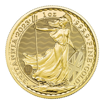 Britannia – královna Alžběta II. 1 unce zlata 2023