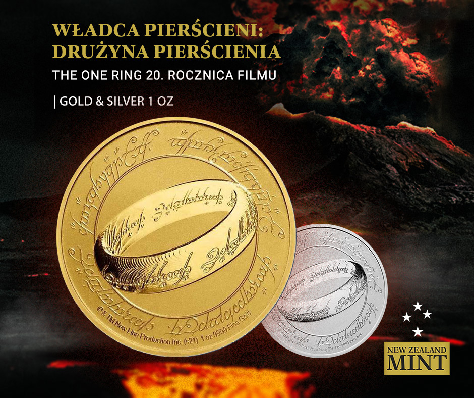 Niue: Władca Pierścieni: Drużyna Pierścienia New Zeland Mint Lord of the Ring