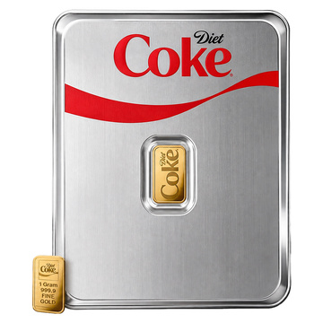 PAMP Barren: Coca-Cola – Diet Coke 1 Gramm Gold 2026