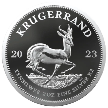 Krugerrand 2 oz Silver 2023 Proof