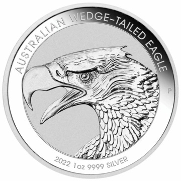Australian Wedge-Tailed Eagle 1 oz Silber 2022