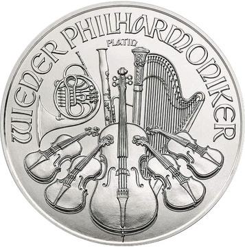 Wiener Philharmoniker 1 oz Platin 2019