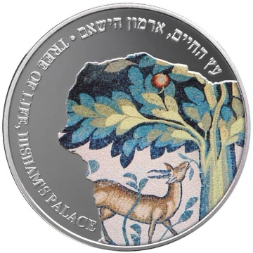 Tree of Life coloured 1 oz Silber 2013 Coin