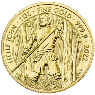 Myths & Legends: Little John 1 oz Gold 2022