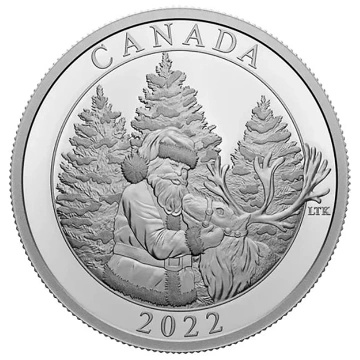 Canada: The Magic of the Season $50 2022 Silver Proof Coin 