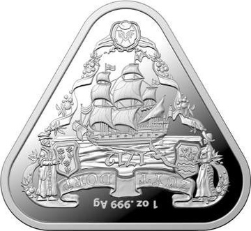 Treasure Shipwrecks: Zuytdorp 1 oz Silber 2020