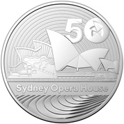 RAM: 50th Anniversary of the Sydney Opera House 1 oz Silber 2023 Coin
