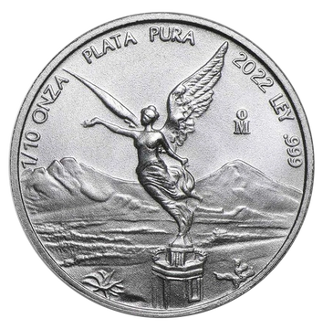 Mexikanische Libertad 1/10 oz Silber 2022