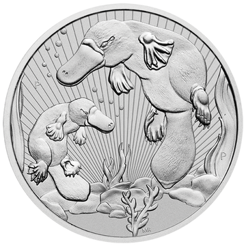 The Next Generation: Platypus Mother Baby 2 oz Silver 2021