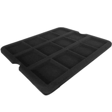 Leuchtturm - Mazzola tray for 12 Quadrum Coin capsules (black)