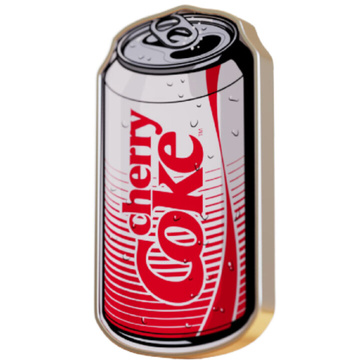 Salomon-Inseln: Cherry Coke 40th Anniversary farbig 1 oz Silber 2025 Dosenmünze