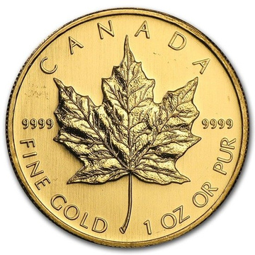 Maple Leaf 1 oz Gold 2008