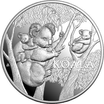 Australien – Koala 1 Unze Silber 2026 Proof High Relief