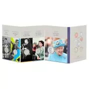 The 2022 United Kingdom Brilliant Uncirculated Annual Coin Set Set of 13 Coins