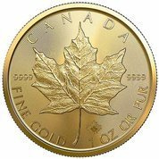 Canadian Maple Leaf 1 oz Gold 2022