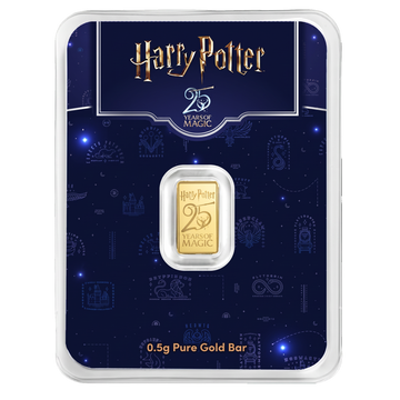 0,5 g Goldbarren – Harry Potter 25th Anniversary